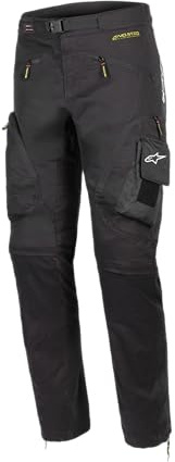 Alpinestars Acteon Motorcycle Pants, Stylish & Protective, Durable Construction, Comfortable Fit for All Riders, Black, 40 Regular