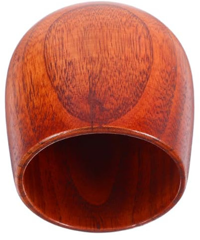 UKCOCO Tazas de Madera Japonesas Rústicas para Bebidas Calientes Vasos de Sake Aislantes para Café Vino y Agua Diseño Ergonómico