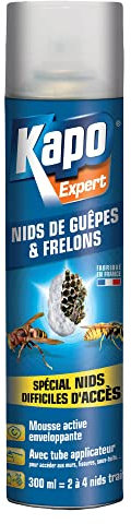 KAPO Guêpes/Frelons Mousse Active Spécial Nid Difficile 300ml