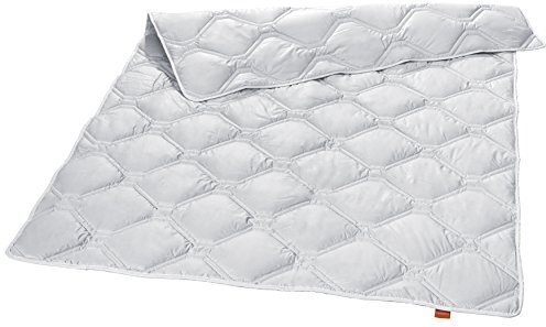 sleepling Bettdecke Kaschmir 155x220 cm, 100% Cashmere Decke, Luxus Kaschmirdecke, Steppdecke, Winterdecke Warm 155 x 220, Winterbettdecke, Made in Germany, ägyptische Baumwolle, Ökotex 100
