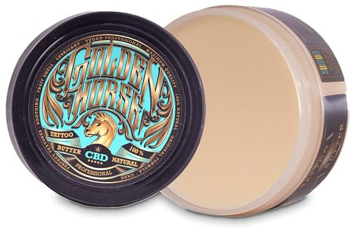 SUMUN TATTOO - Crema Tatuaje con CBD 100% Natural y Vegana | Manteca Para Tatuar Profesional | Crema Para Tatuajes Que Baja la Inflamación, Calma La Piel, Reduce Sangrado | Crema Tattoo Textura Suave