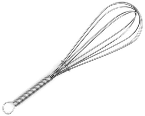 Rocky Mountain Goods Classic 8” Whisk - Heavy Duty Stainless Steel Balloon Wire Whisk for Cooking, Eggs, Baking, Food, Blending, Kitchen - Rust Proof
