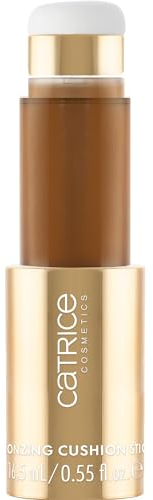 Catrice SUMMER OBSESSED Bronzing Cushion Stick, Körperbronzer, Nr. C02, Braun, natürlich, strahlend frisch, vegan, ölfrei, ohne Parfüm, ohne Alkohol, 1er Pack (16.5ml)