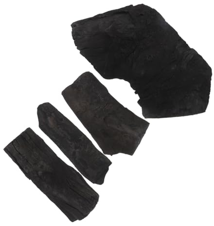 Unomor Fruit Wood Charcoal for Grilling Smokeless BBQ Charcoal Briquettes 10-Pound Bag Portable for Outdoor Cooking and Fireplace Use
