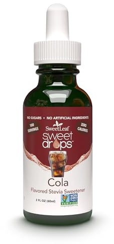 SweetLeaf Sweet Drops Liquid Stevia Sweetener, Cola, 2 Ounce