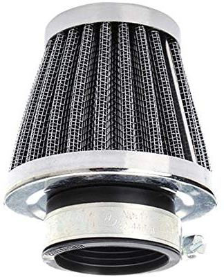 Mintice Filtre à Air Froid Reniflard Carter Turbo Ventilateur 54mm Mini Bleu pour Voiture Moto