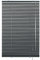 Deco Company Alu-Jalousie ohne Bohren, Zum Klemmen, Inkl. Klemmträgern, Sichtschutz, Lichtschutz, Blendschutz, Aluminium-Jalousie, Schiefer, 95 x 130 cm
