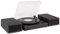 Fenton RP165B Record Player with Speakers – Retro Bluetooth Turntable, 3-Speed Vinyl Player, Stereo Speakers Included, Wireless Audio Streaming, Stylish Black & Grey Finish for Home Audio