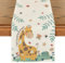 Artoid Mode Giraffe Schmetterling Dschungel Kinder Tischläufer, Saisonnal Küche Esstisch Dekoration Drinnen Urlaub Party Dekor 40x180 cm