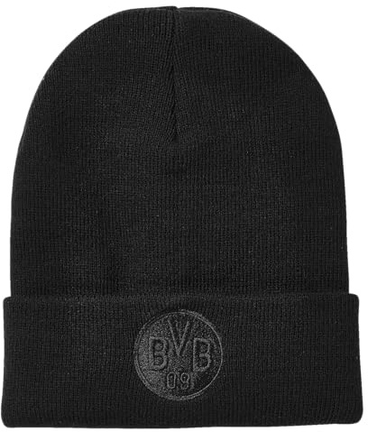 Dortmund BVB Beanie Logo All Black