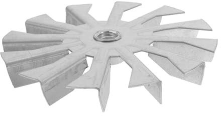 MAGICLULU Axial Blower Fan Blade Replacement for Cooling Tower Galvanized Iron Easy to Install Airflow for Efficient Radiator Cooling Systems