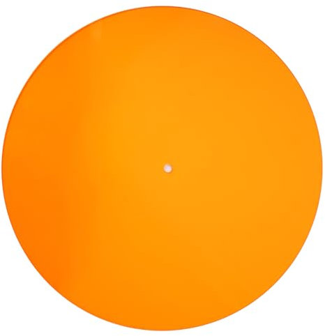 KEXIAO Tapis de platine en acrylique pour tourne-disque vinyle améliore le remplacement des plateaux sonores