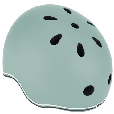 Globber - Casque GO•UP XXS/XS - Taille Tour de tête 45 à 51 cm - Casque de Protection pour Les Enfants et Les Tout-Petits, Vert Sauge