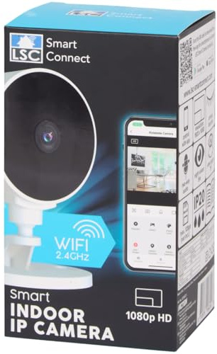 Überwachungskamera WiFi Innen 1080P HD – Nachtsicht & bidirektionales Audio – Bewegungserkennung mit Smartphone-Alerts – Ideal Babyphone Video & Tierüberwachung – SD-Speicherung