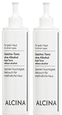 2er B Gesichts Tonic ohne Alkohol pflegende Kosmetik Alcina spendet Feuchtigkeit je 200 ml = 400 ml