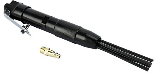 8MILELAKE Compact Air Needle Scaler Air Powered Rust Paint Weld Slag Remover Cleaner