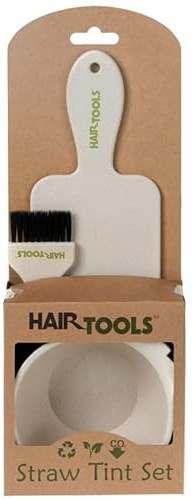 Hair Tools 3Pcs Hair Dye Eco-Friendly Hair Tint Set (Bowl, Brush & Board)
