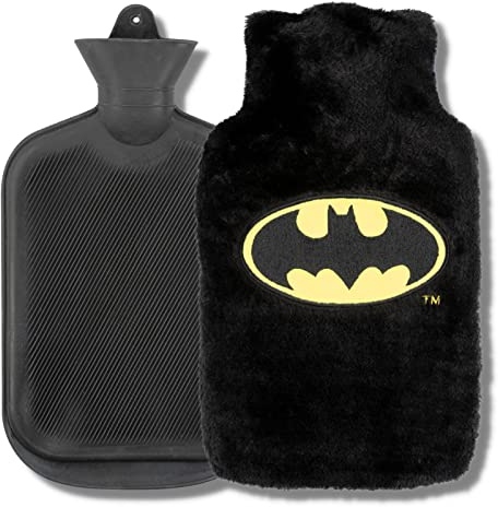 DC Comics Batman Wärmflasche Mit Bezug Geschenk Für Frauen Männer Geschenke Lustig Wärmeflasche