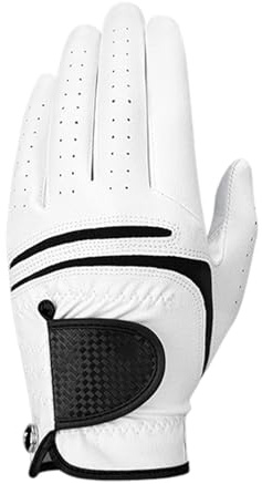JDNH Guanti da golf adulti uomo golfista traspirante confortevole guanto da golf accessori sportivi in pelle da golf per uomo traspirante Comfotable