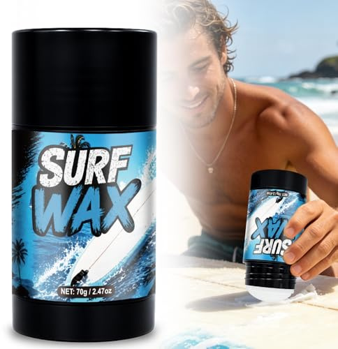 NoxGule Surf Wax, Skateboard Wax, Surfboard Wax, Skate Wax, Ski Wax, High Grip, Non-Slip, Durable, Suitable for Cold Water&Ski, Applicable to Recreational Surfing, Outdoor Training, Skiing, 70g