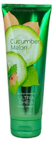 Bath and Body Works Signature Collection Cucumber Melon Body Cream, 8 oz, new bottle style by Bath and Body Works