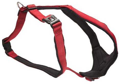 Wolters Cat&Dog Professional Comfort 62540 Geschirr Gr.7 90-110cm x 35mm rot/schwarz