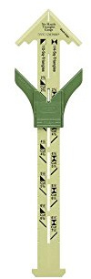 No Hassle Triangle Gauge