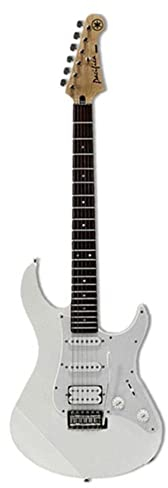 Yamaha Pacifica 012 VW E-Gitarre vintage weiß – Hochwertige Elektrogitarre für Einsteiger in elegantem Design – 4/4 Gitarre aus Holz