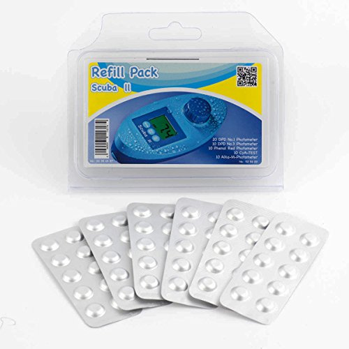 Refill Pack för PoolScan eller Scuba II® – Kombipack med 60 tabletter