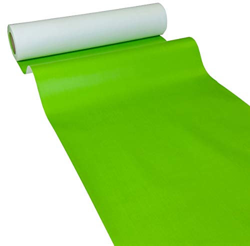 JUNOPAX Papier Tischläufer 50m x 0,40m Apfel-grün