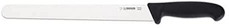 Giesser seit 1776 - Made in Germany - Schinkenmesser schwarz, Basic Black, Klinge 28 cm, rutschfest, scharfes Wurstmesser spülmaschinenfest, rostfrei
