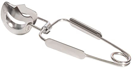 Maine Man Escargot Tongs, 18/8 Stainless Steel, Precision Grip For Serving And Enjoying Mess-Free Snails