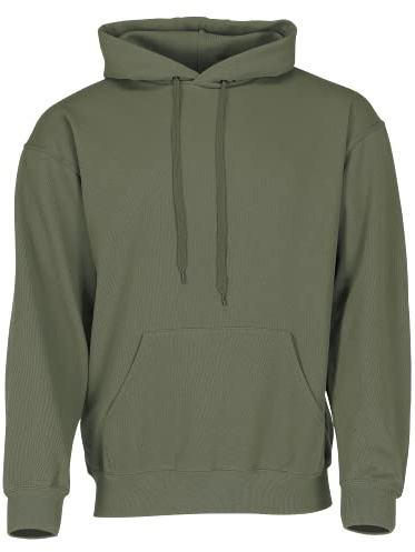 Inconnu Men's Hooded Sweat Sweatshirt - Green - Medium