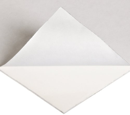 CS Hyde UHMW Ultra High Molecular Weight Polyethylene Tape With Acrylic Adhesive, 30 mil, White, 12 x 12