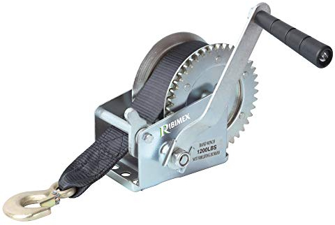 Ribimex PRTRM540S - Cabrestante manual con correa