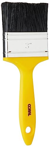 Coral 31309 Essentials Paint Brush with a Synthetic Paintbrush Head for DIY Painting 3 inch