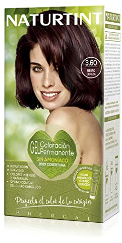 Naturtint | Haarfarbe Oohne Ammoniak | 3.60 Schwarze Kirsche | Hoher Anteil an natürlichen Inhaltsstoffen | 170 ml