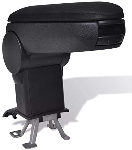 vidaXL Bracciolo Auto Centrale Nero Automobile Appoggio Poggia Braccio Auto