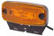 HELLA 2PS 345 600-061 Seitenmarkierungsleuchte - Begrenzungsleuchte - Anhänger - Wohnwagen - LED - 12V - Schraubanschluss/Anbau - ADR/GGVS - Kabel: 500mm - Stecker: offene Kabelenden - 2-polig