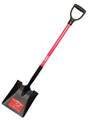 Bully Tools 82520 Heavy Duty Comercial Grado DGrip punto cuadrado pala