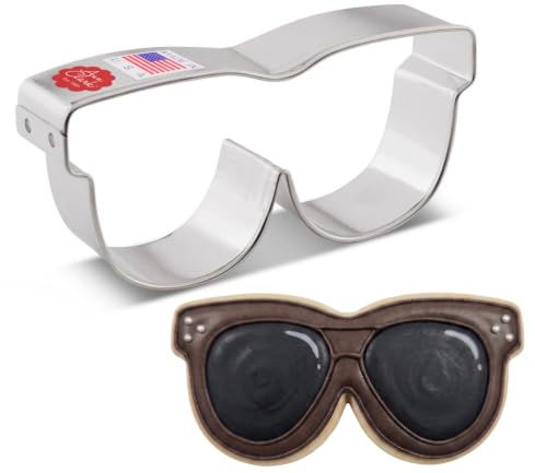 Ann Clark Glasses/Sunglasses Cookie Cutter, Made in USA
