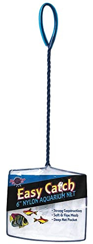 Blue Ribbon Pet Products ABLEC6 Easy Catch Fish Net for Aquarium, 6-Inch