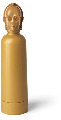 Room Copenhagen Trinkflasche C-3PO Star Wars 0,5l in Gold, Polypropylen, 20x20x10 cm