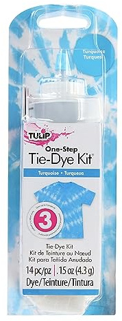 Tulip One-Step Tie-Dye Kit, Vibrant Colors for Fabric 4 fl oz, Turquoise