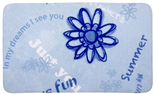 WENKO 20873100 Badematte Happy 45 x 75 cm
