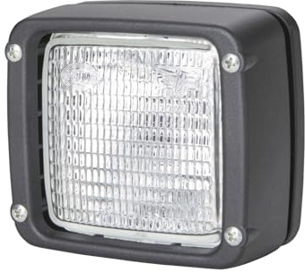 HELLA 1GA 007 506-121 Halogen-Worklight - Ultra Beam - 24/12V - Fitting/Screw Connection - Four-point mounting - Short distance lighting - Plug: AMP