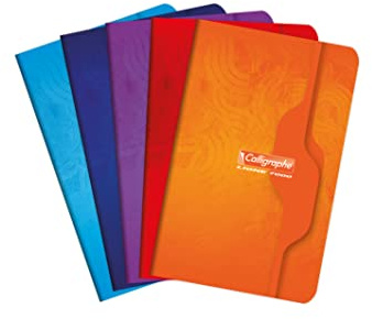 Calligraphe Carnet piqué 9x14 96p Q.5x5 70g