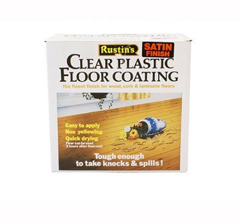 Rustins Plastic Floor Coating Kits - Gloss 1 Litre