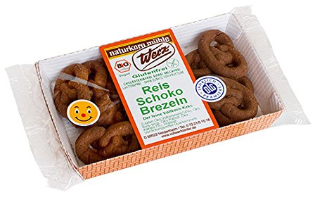 Werz Bio Reis-Brezeln nach Schokoart (1 x 125 gr)
