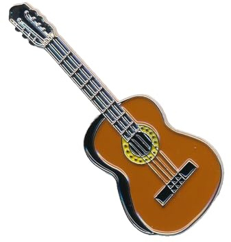 Guitare classique guitare musique metal button badge écussons 68 broches pin